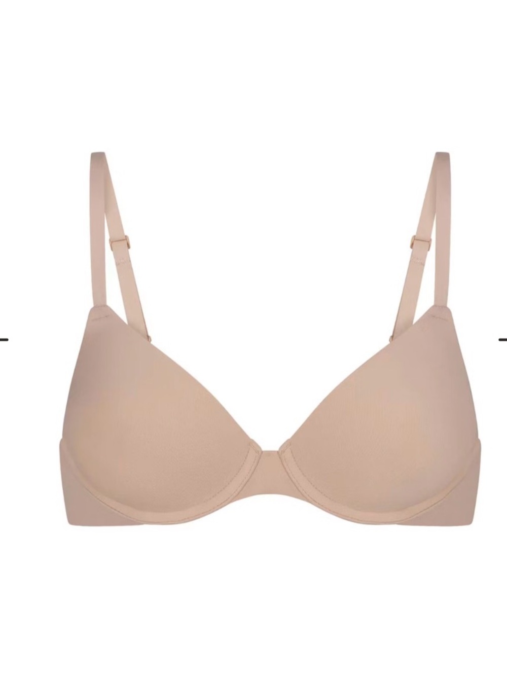 NWT Skims Fits Everybody T-Shirt Bra 34C Mica